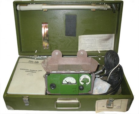Дозиметр-ренгенометр ДП-5В профессиональный, переносной (учебный, с хранения) - фото 150849