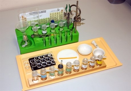 Лабораторный комплект для начального обучения химии - фото 152199