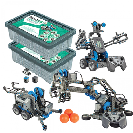 Образовательный робототехнический модуль "Начальный  уровень" (набор на группу 9-12 лет) - фото 59632