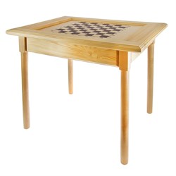 Шахматный стол (80х60х72 см, игровое поле 36х36 см), без фигур - фото 731563