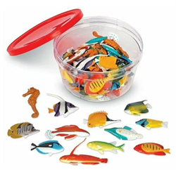 Набор фигурок для счёта. "Рыбки" LER0407