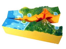 Модель вулкана (разборная)