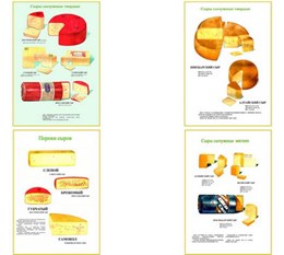 Плакаты ПРОФТЕХ "Ассортимент сыров"