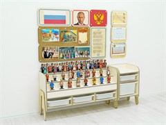 Комплект входной группы Патриотического воспитания в детском саду «Родина моя»