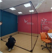 Сетчатый куб для тестовых полётов в защищённом пространстве (3х3х3 м) 8411
