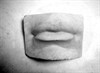 Гипсовая модель "Губы человека" - фото 59334