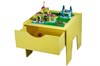 Лего-стол для конструирования «Новые горизонты» (желтый) - фото 59694