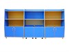Комплект шкафов для игрушек и пособий «Василек-3» - фото 59703