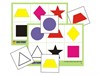 Лото "Цветное геометрическое" (8 планшетов, 48 карт., цвет., ламинир.) - фото 60069