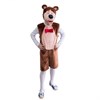 костюм "Медведь Потап" плюш, рост 122 см - фото 61072