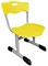 Стул ученический регулируемый (плоскоовальный каркас), пластик Д5